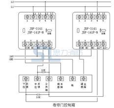 卷簾控制箱接線
